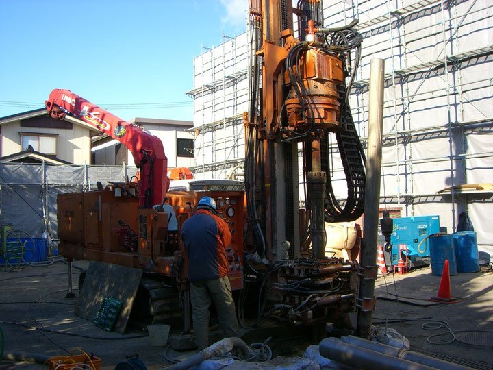 地中熱利用工事例