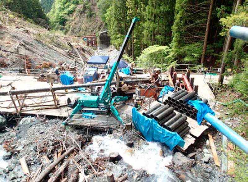 集排水ボーリング工事例