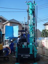 ボーリングマシーン ロータリードリルタイプGT